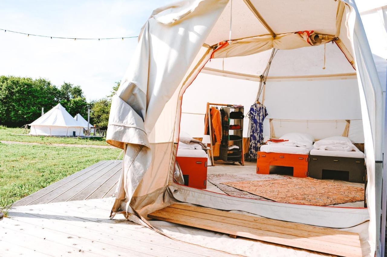 Hotel Domo Camp - Nature Glamping Hof Viehbrook Rendswuhren Exterior foto